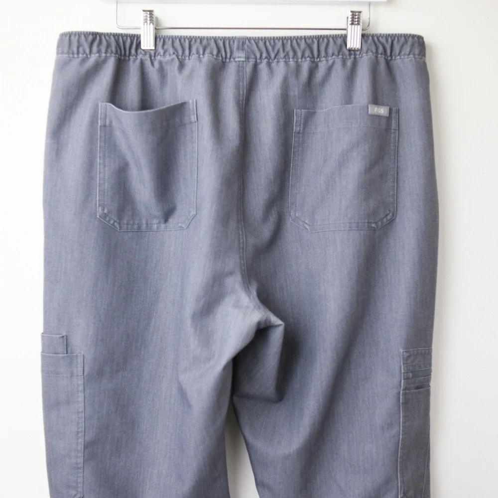 FIGS‎ Scrub Pants Technical Collection Mens XL Grey TM3001 Cargo Medical PO 1897